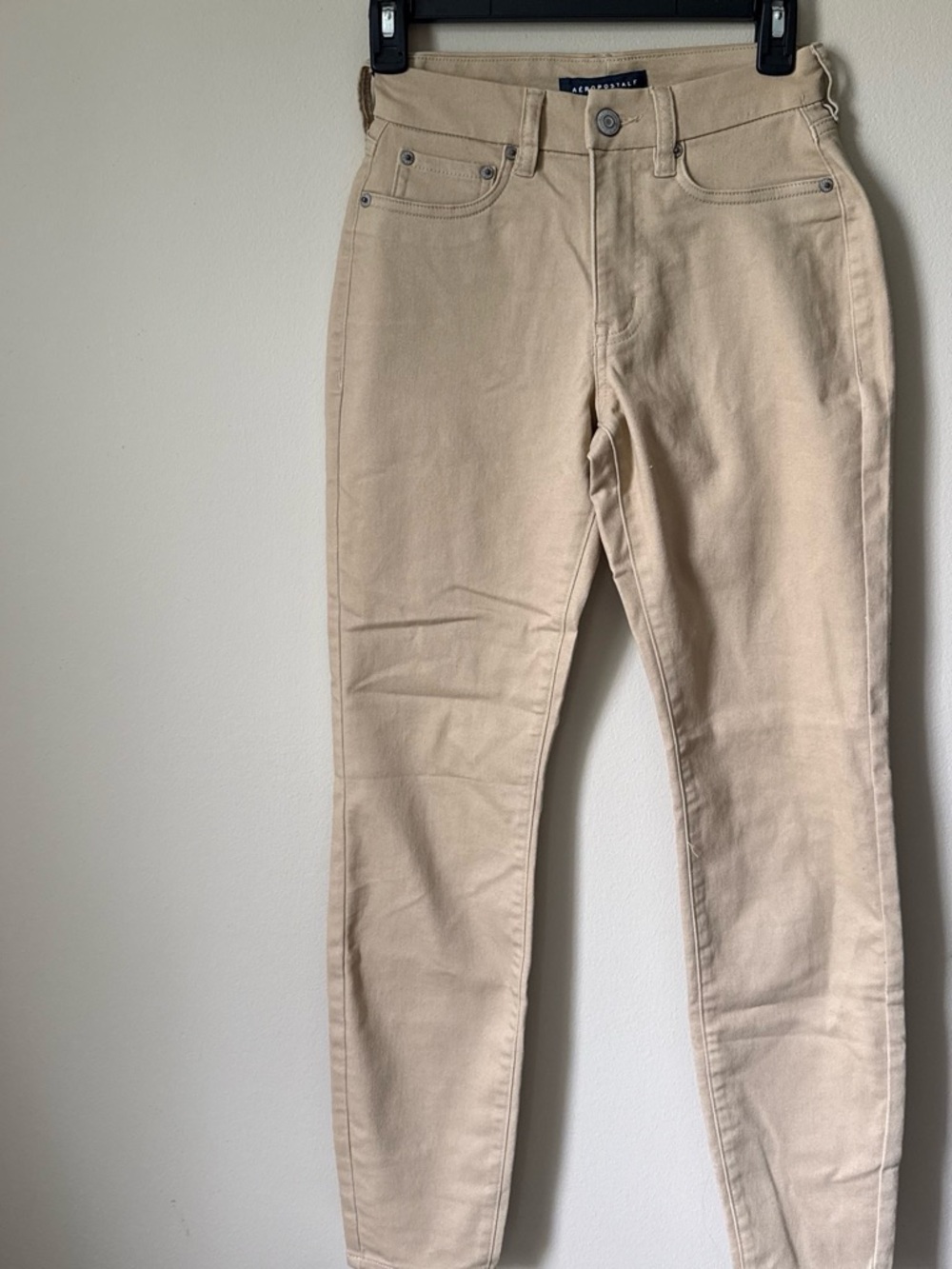 Aeropostale Tan High-Waist Pants